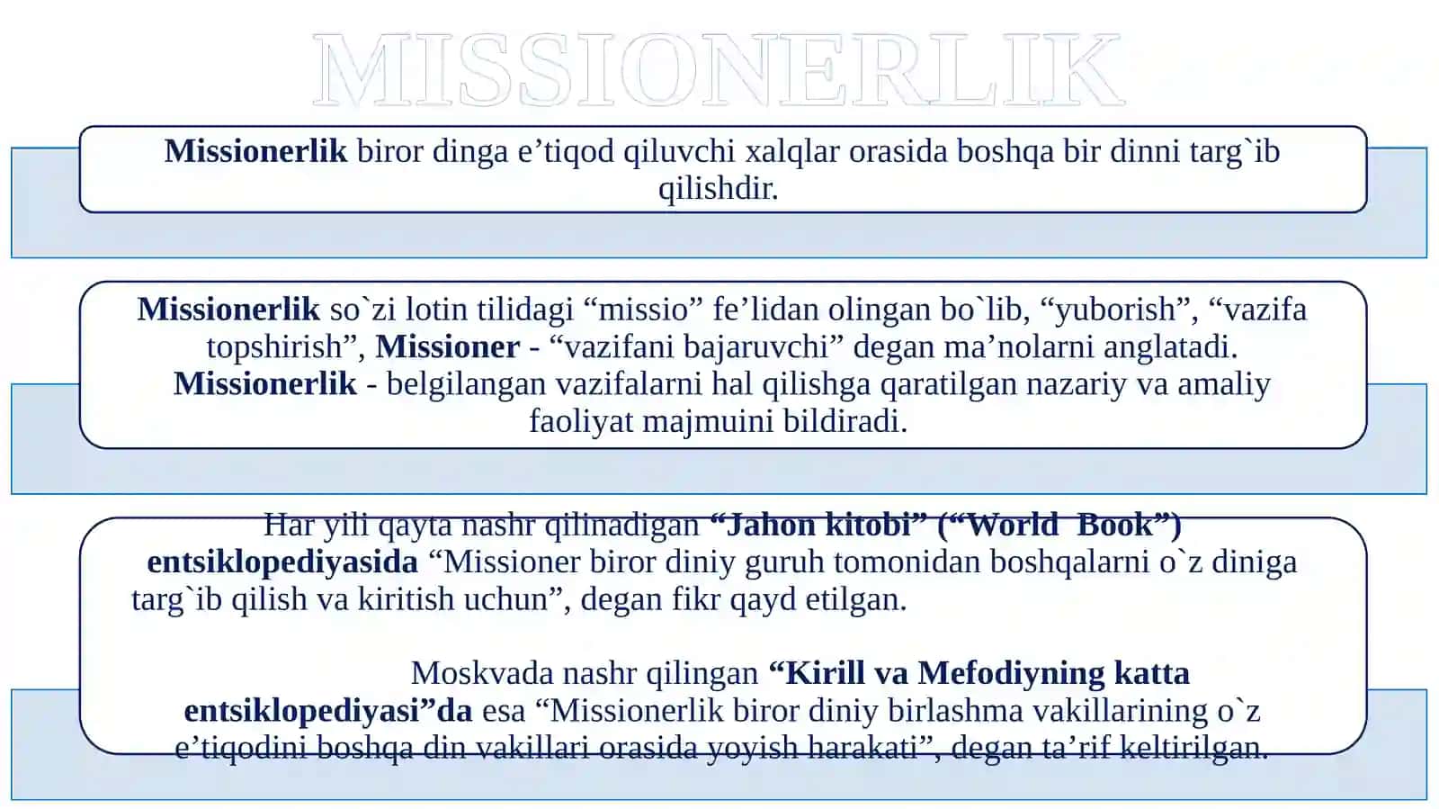 MISSIONERLIK 2
