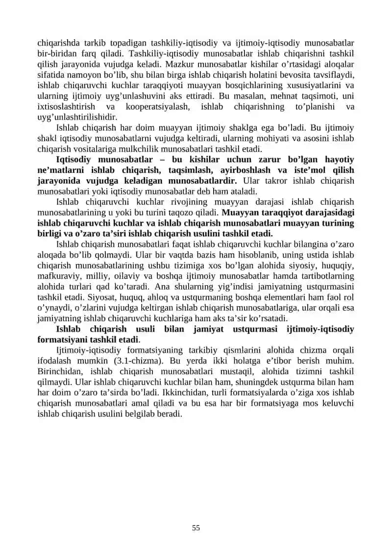 IJTIMOIY-IQTISODIY TIZIMLAR VA MULKCHILIK MUNOSABATLARI 2