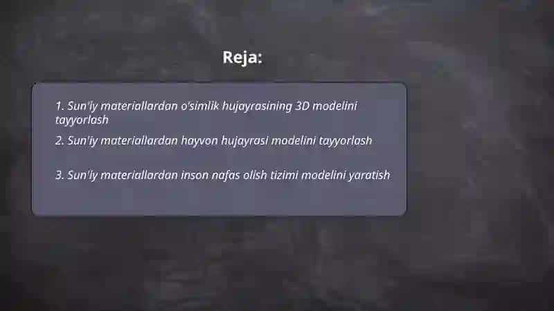Sun'iy materiallardan koʻrgazmali qurollar tayyorlash 2