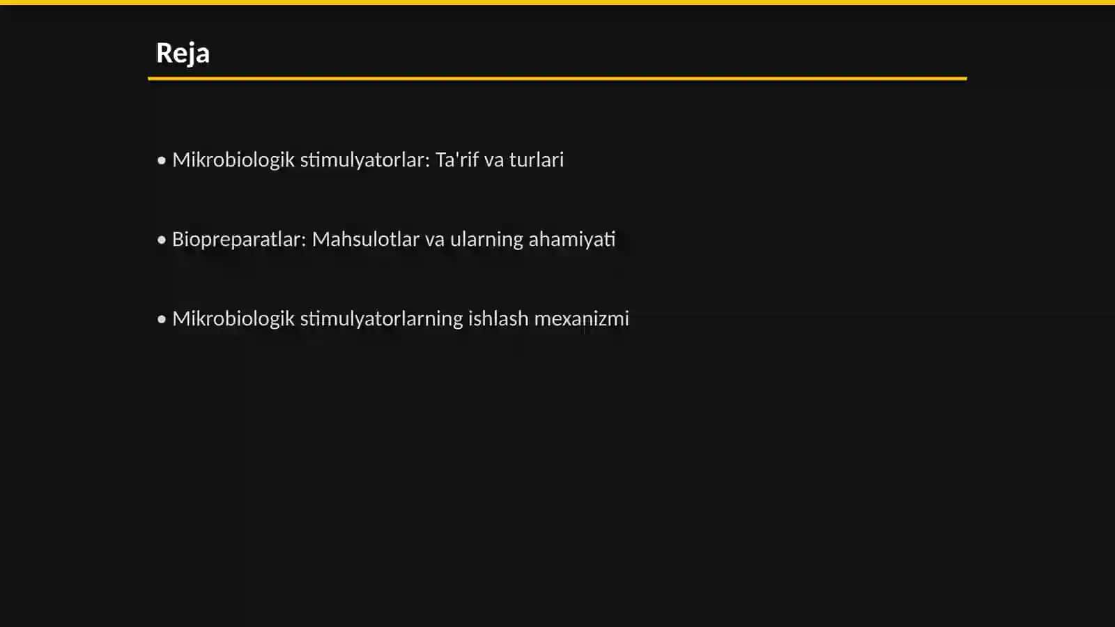 Mikrobiologik stimulyatorlar asosida biopreparatlar tayyorlash texnologiyasi 2