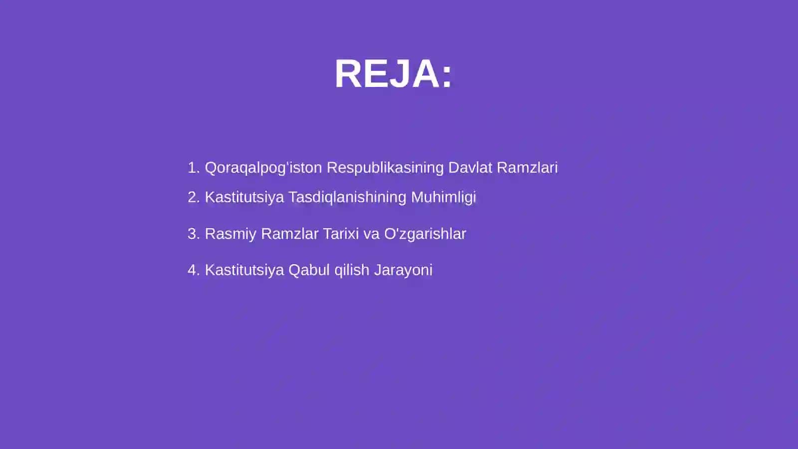 Qoraqalpog'iston Respublikasining davlat ramzlari va kastitutsiyasining qabul qilinishi 2