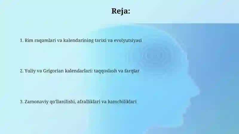 Rim sonlari Rim kalendari 2