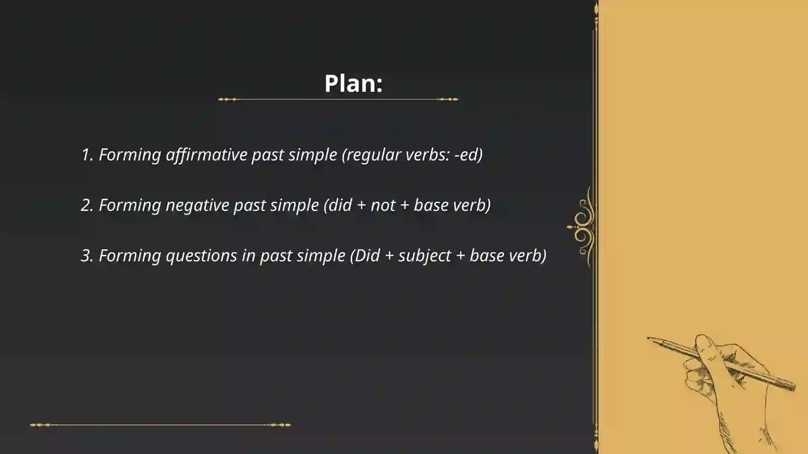 PAST SIMPLE 2