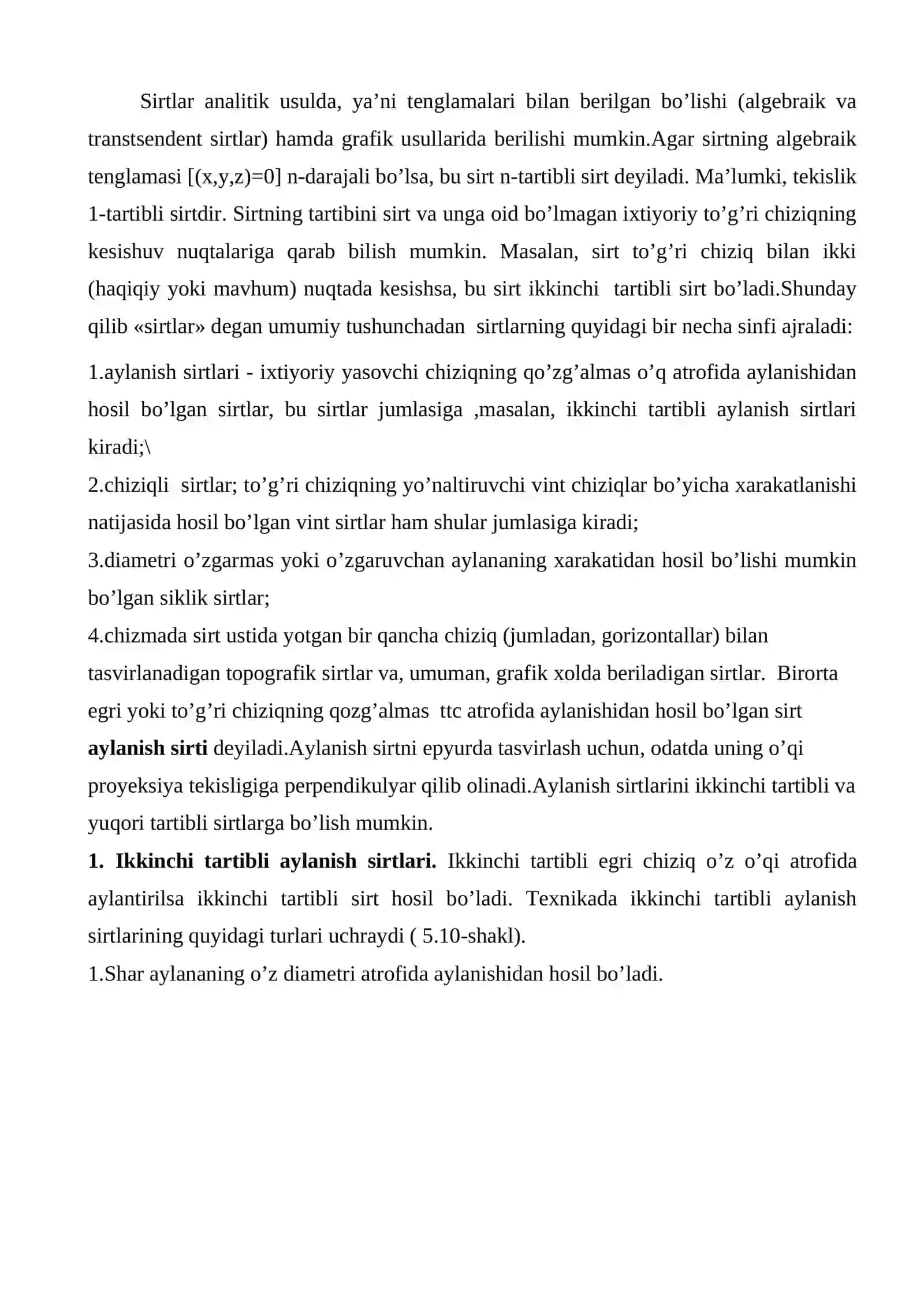 To’g’ri prizmaning tekislik bilan kesilishi va uning yoyilmasini yasash 2