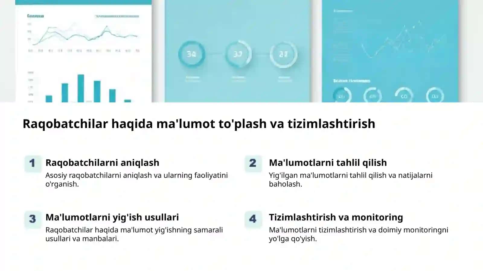 Raqobatchilarni tahlil qilish: ustunlikka erishish 2