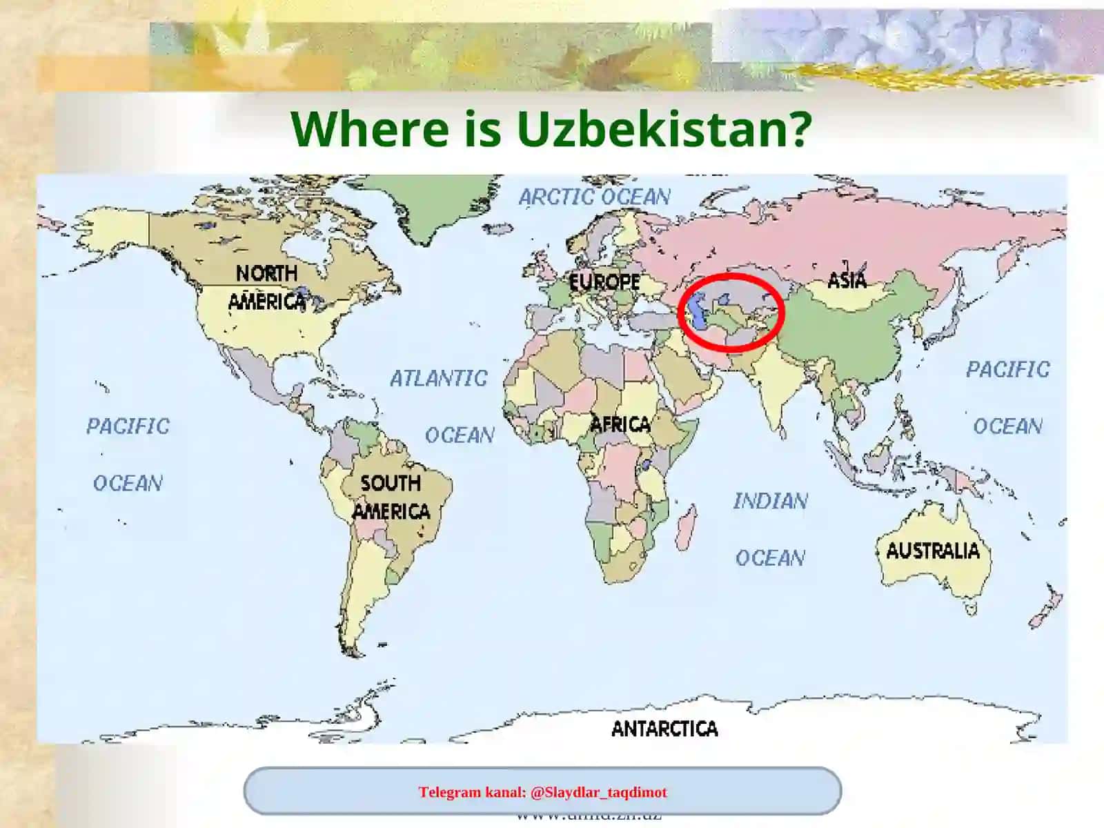 Uzbekistan General Information 2