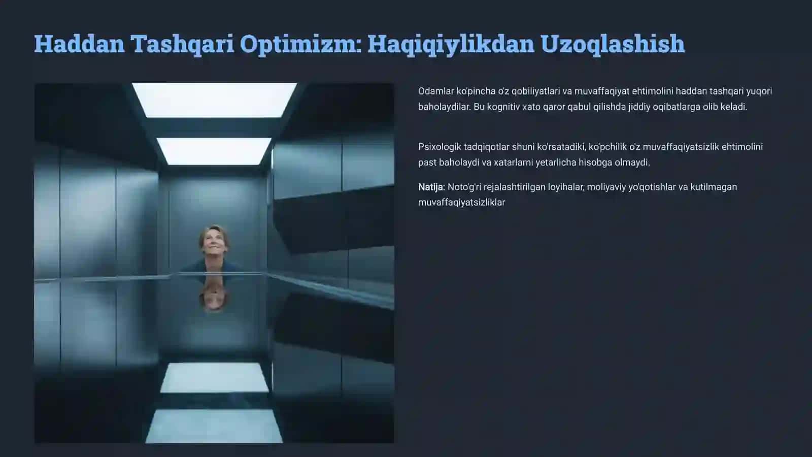 Haddan Tashqari Optimizm 2