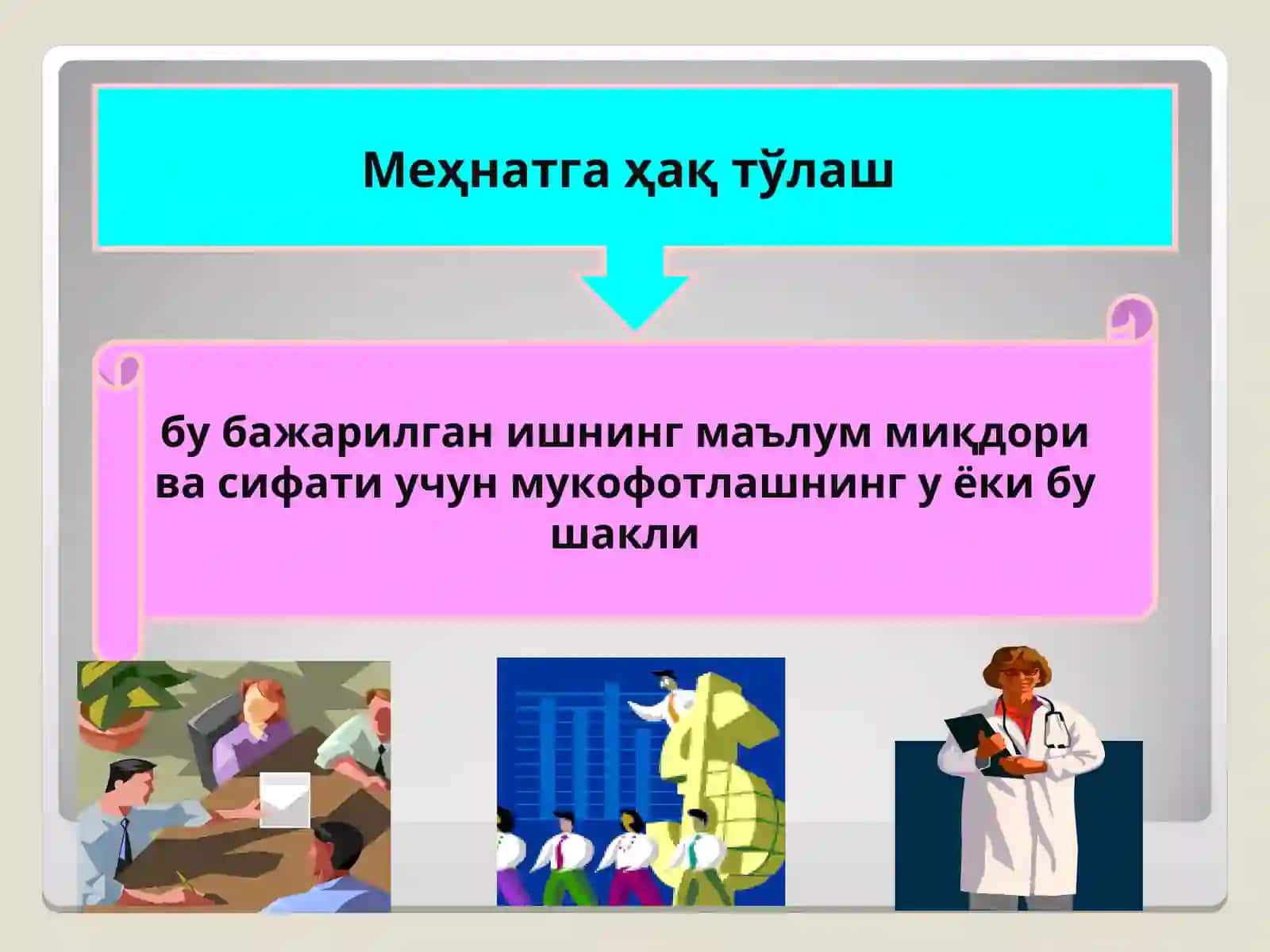 Меҳнатга ҳақ тўлаш тизимларини ташкил этиш 2