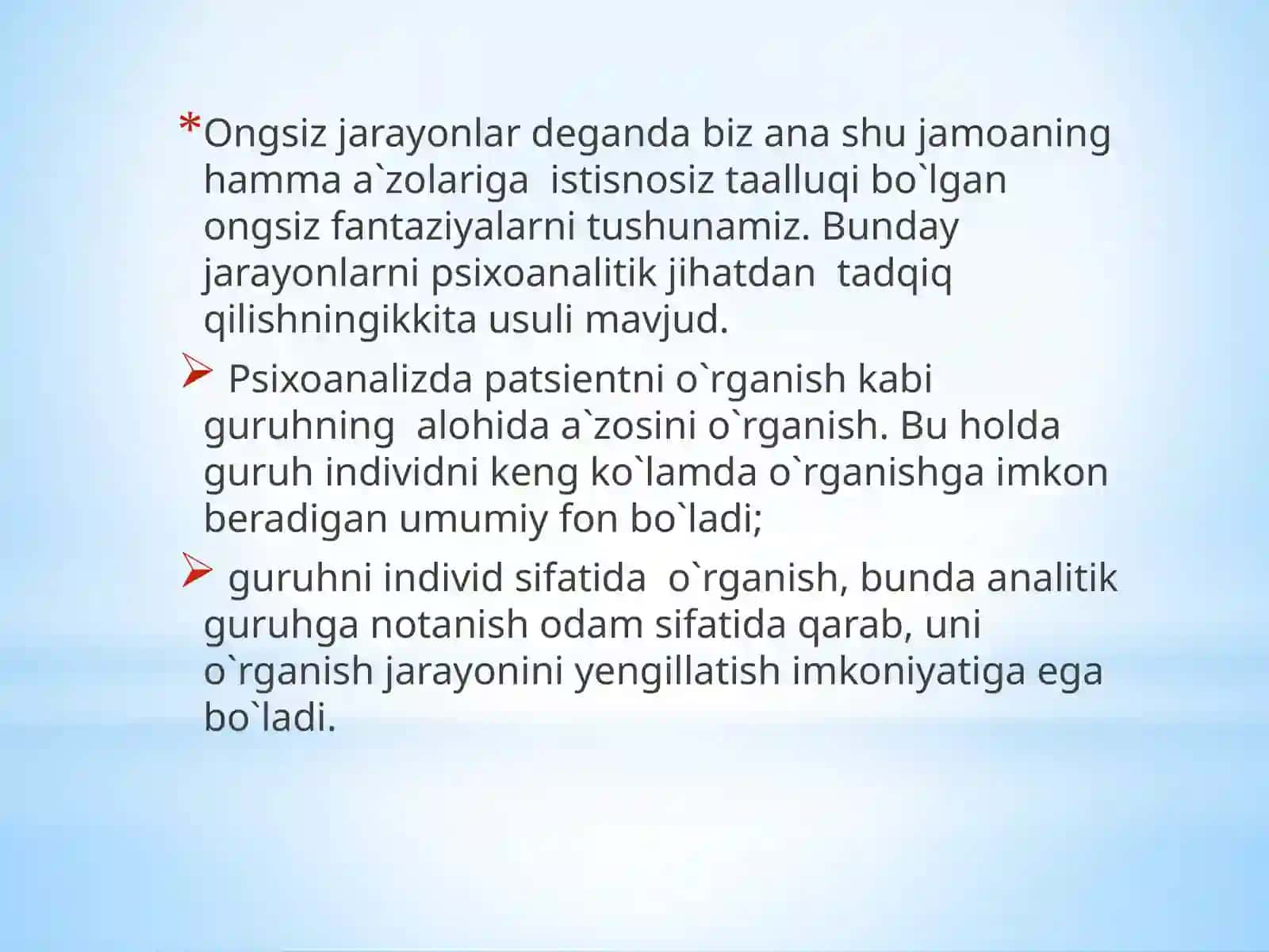 Guruhiy terapiya metodlari va nazariyalar 2