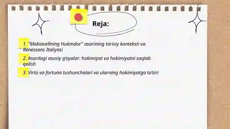 Makiavellning Hukmdor asari 2