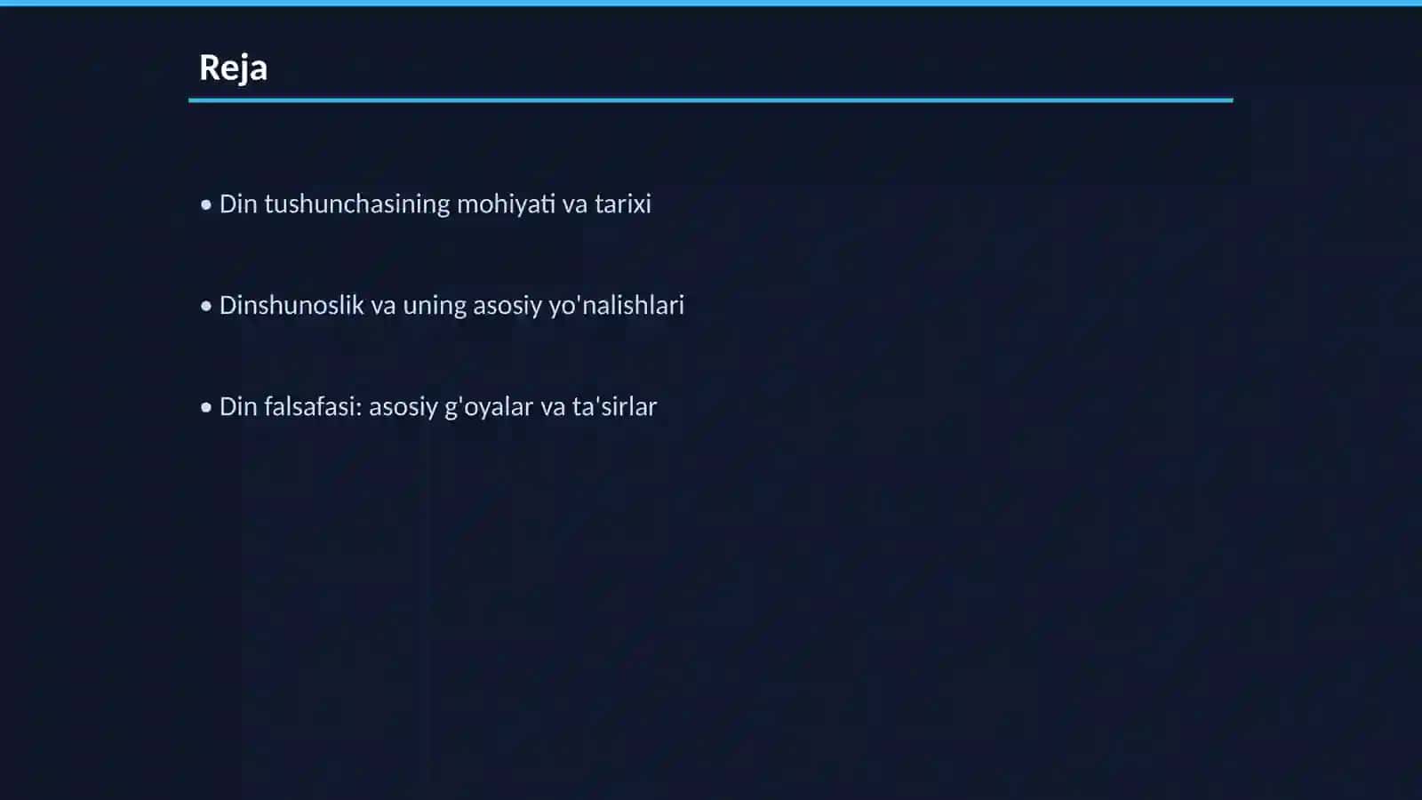 Din tushunchasining mohiyati va tarixi 2
