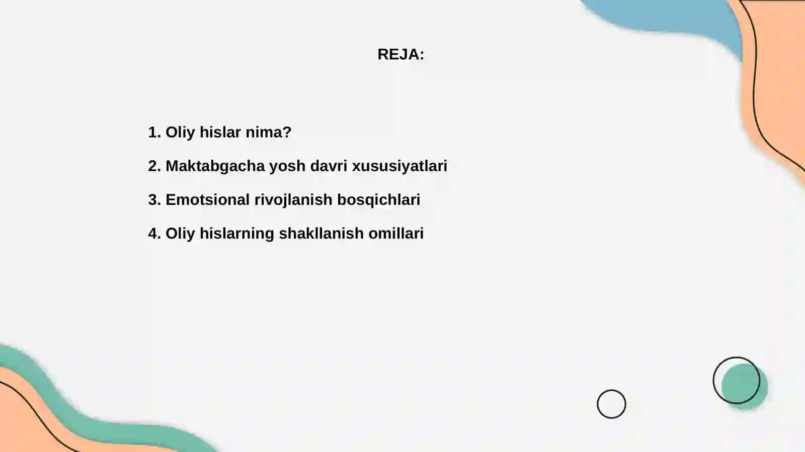 Maktabgacha yoshda oliy hislarning rivojlanishi 2