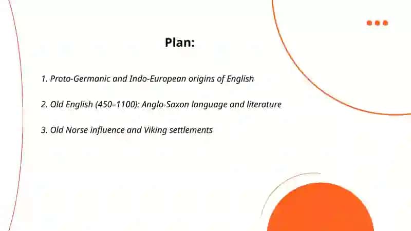 The History of the English Language 2