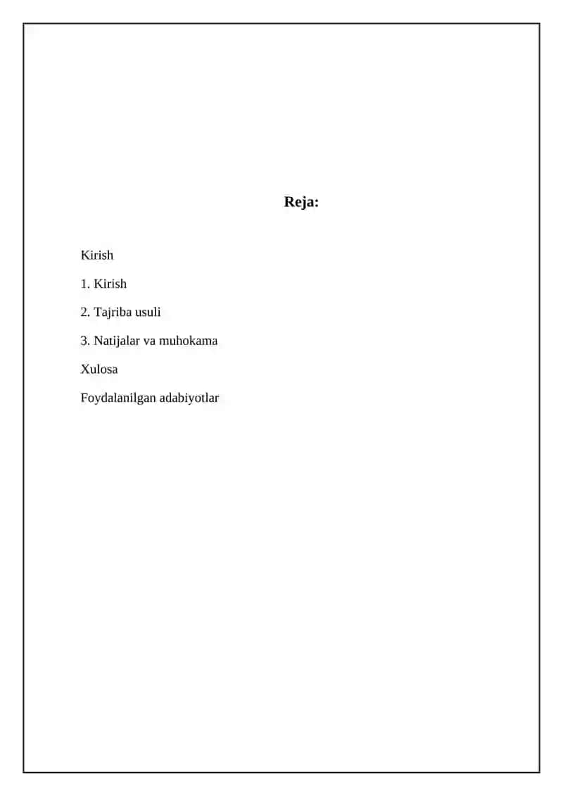 Amperometrik titirlash usulida vismutni konsentratsiyasi kompleksion- lll bilan aniqlash 2