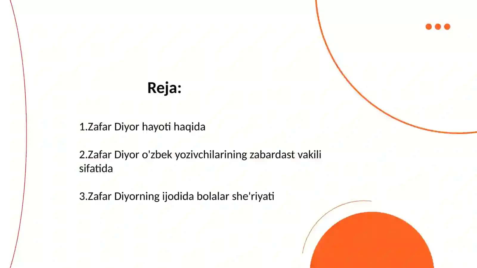 zafar diyor hayoti v ijodi 2