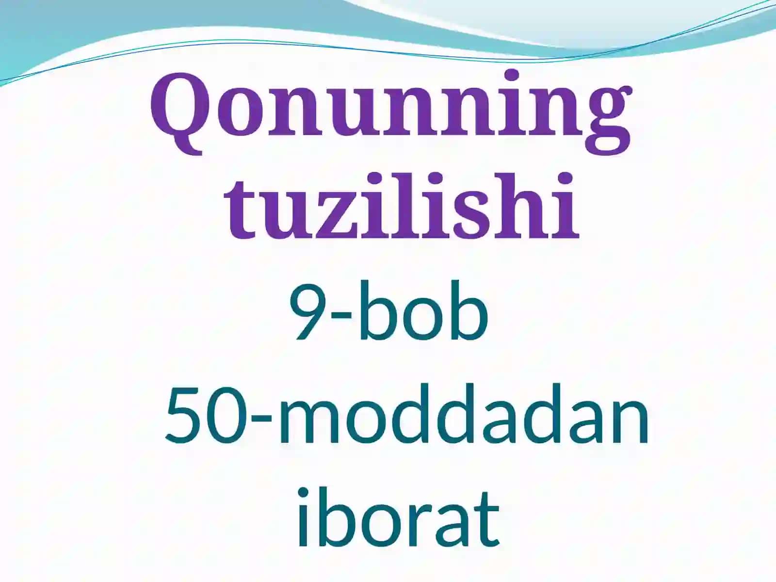 O‘zbekiston Respublikasining Qonuni "Vasiylik va homiylik to‘g‘risida" 2