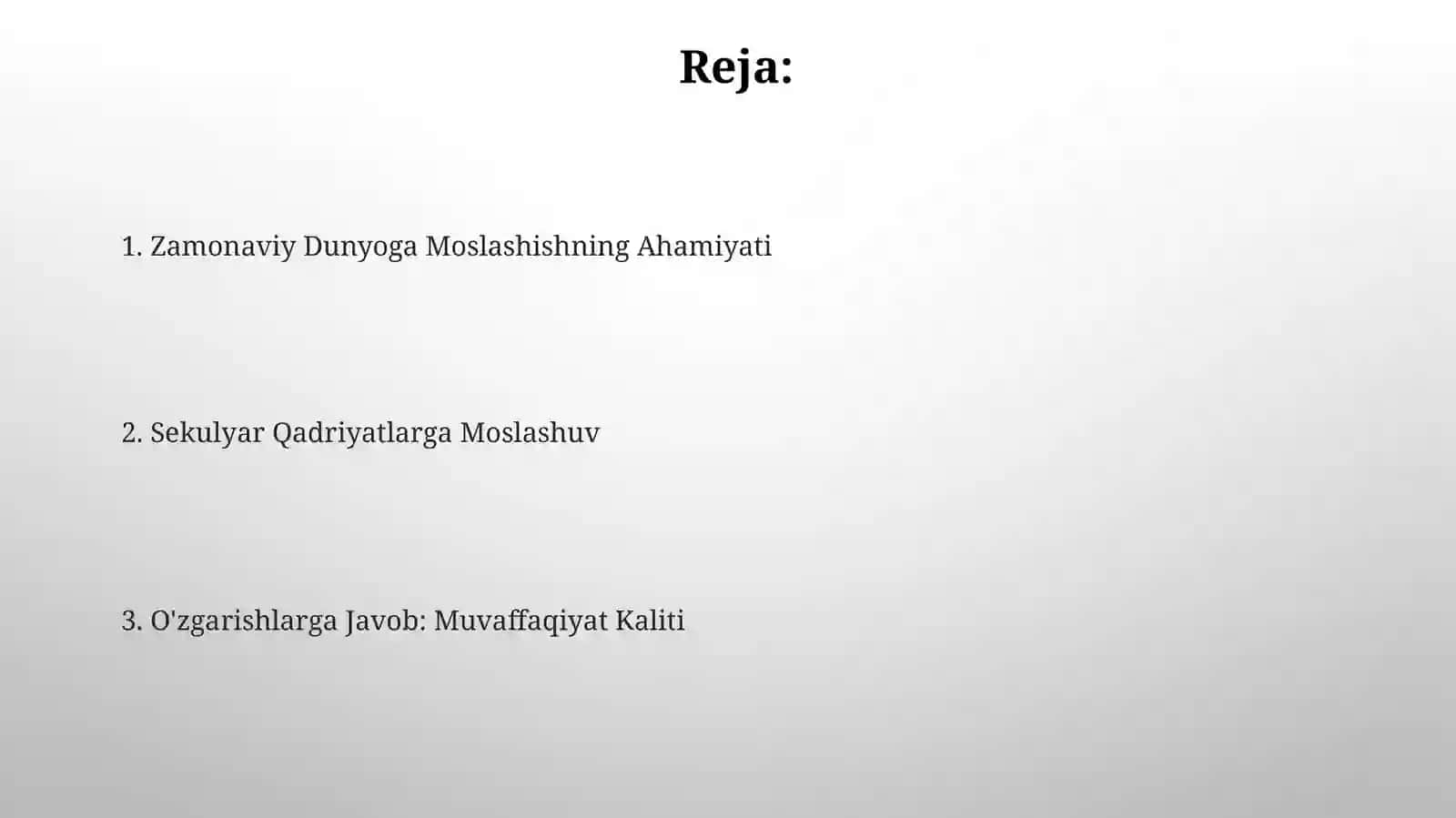 Diniy tashkilotlarning zamonaviy, dunyoviy meyorlariga moslashuvning ahamiyati 2
