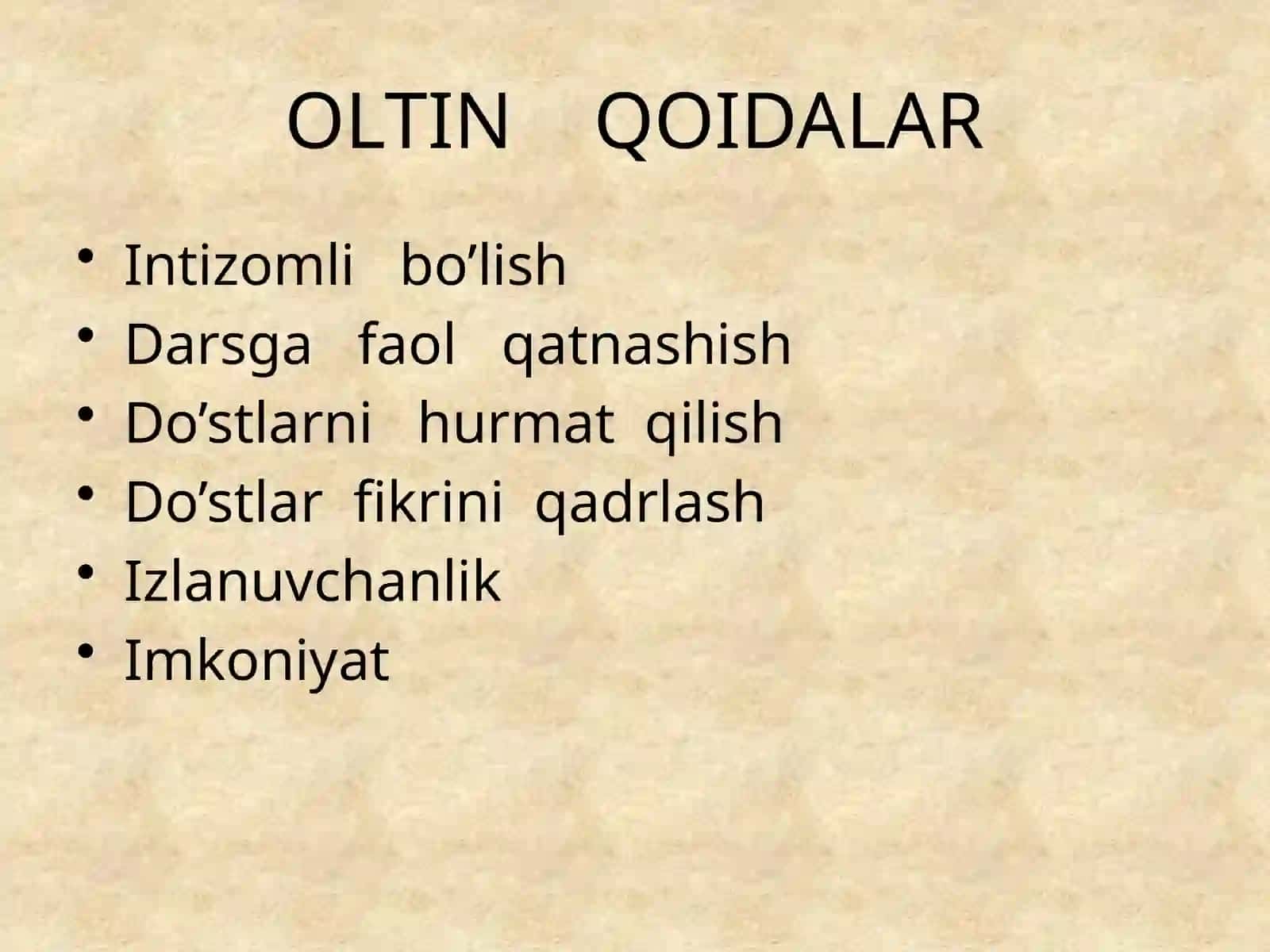 Oltin kuz dars ishlanmasi 2