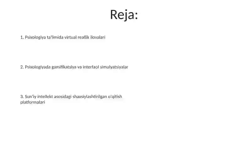 Psixologiyadan taʼlim jarayoniga texnologik yondashuv 2