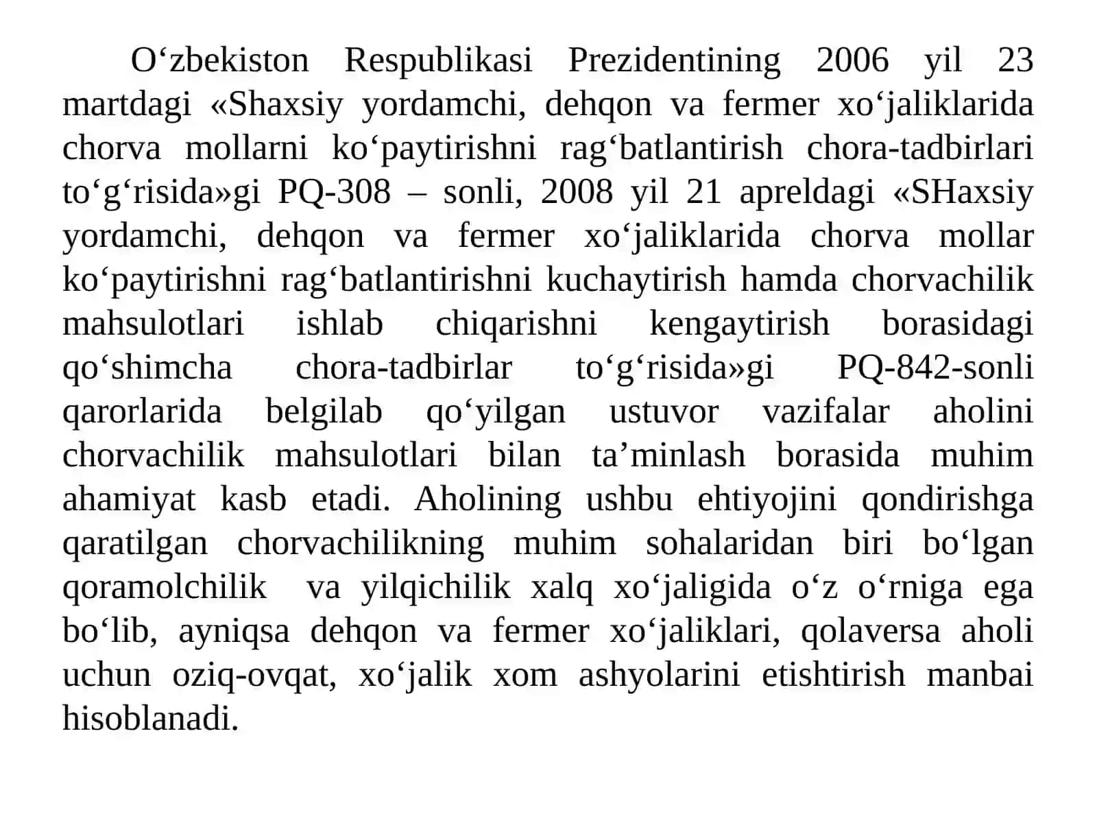 Turli yoshdagi qo‘ylar elka suyagining makro-mikroanatomik tuzilishining o‘ziga xos jihatlari 2