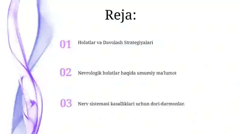 Nevroz holatlari va uni davolashda ishlatiladigan dori vositalari 2