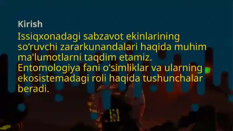 Issiqxonadagi sabzavot ekinlarining so‘ruvchi zararkunandalarining morfologiyasi 2