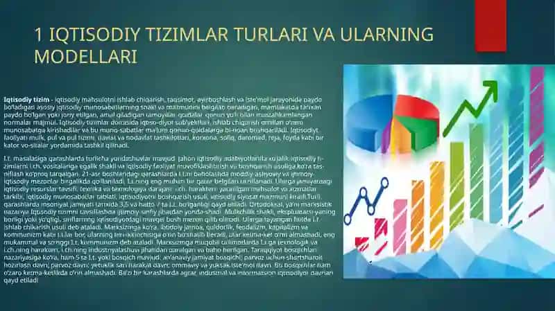 IQTISODIY TIZIMLAR TURLARI VA MULKCHILIK MUNOSABATLARINING SHAKLLARI 2