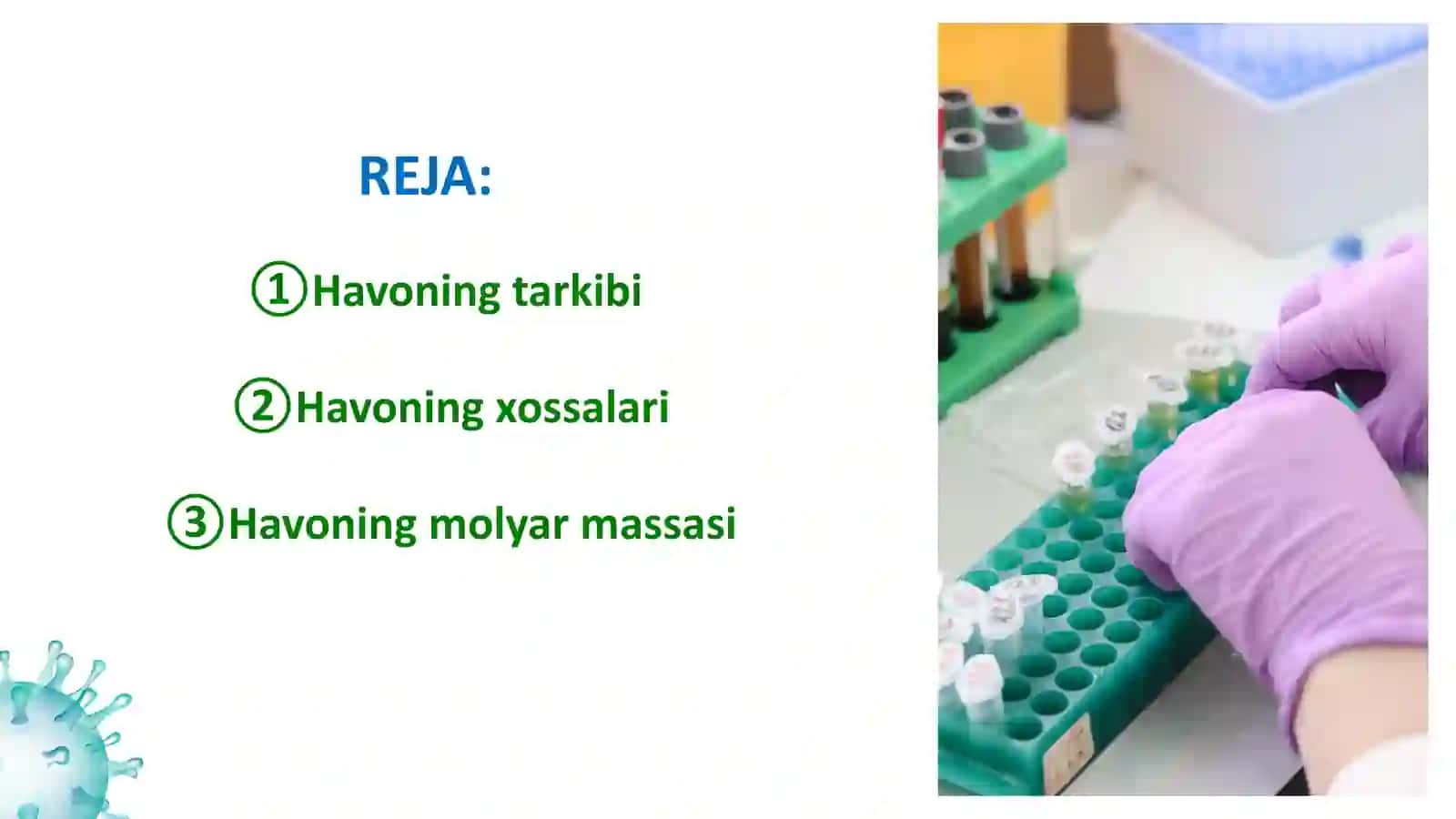 Havo va uning tarkibi 2