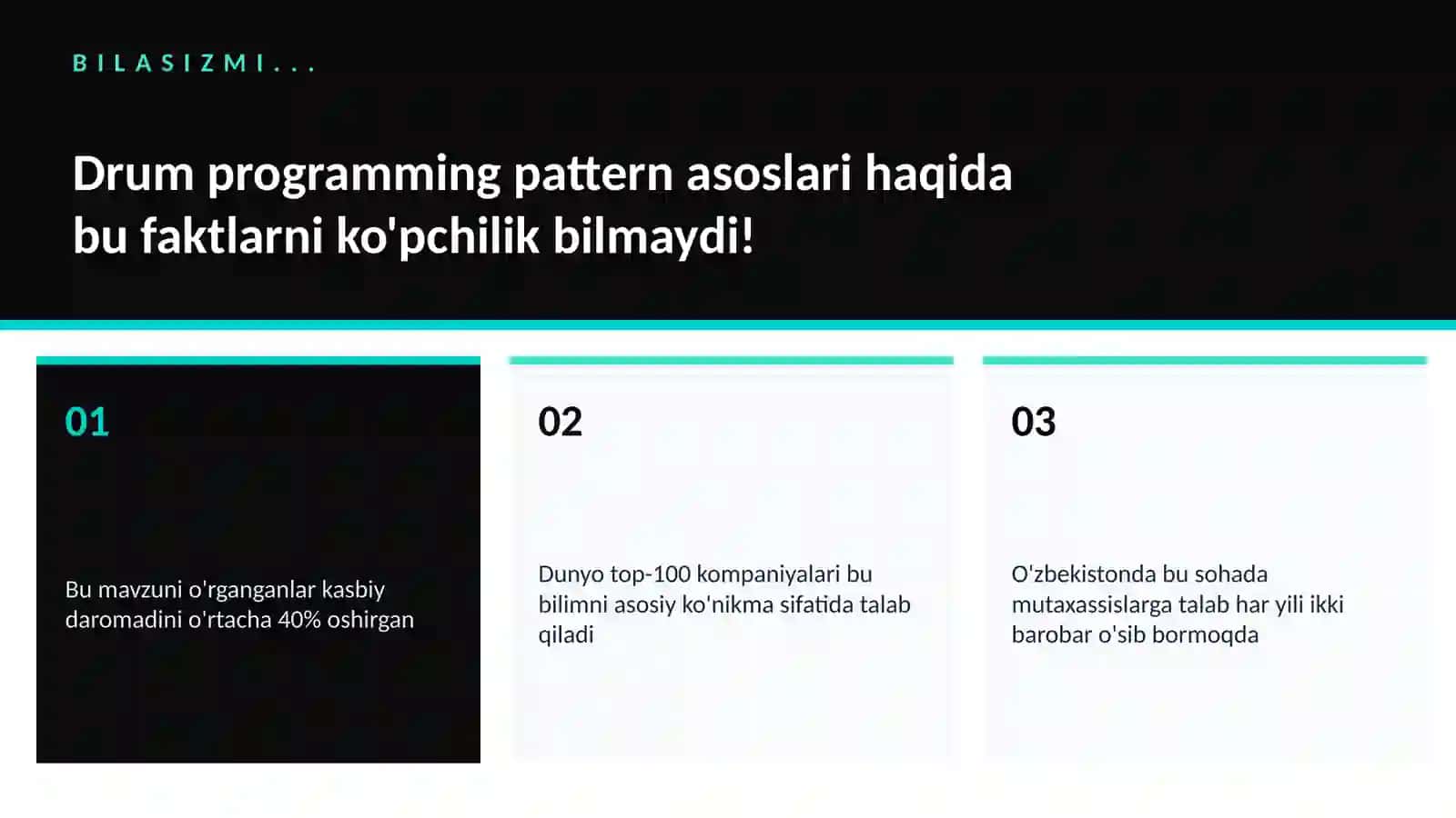 Drum programming pattern asoslari 2