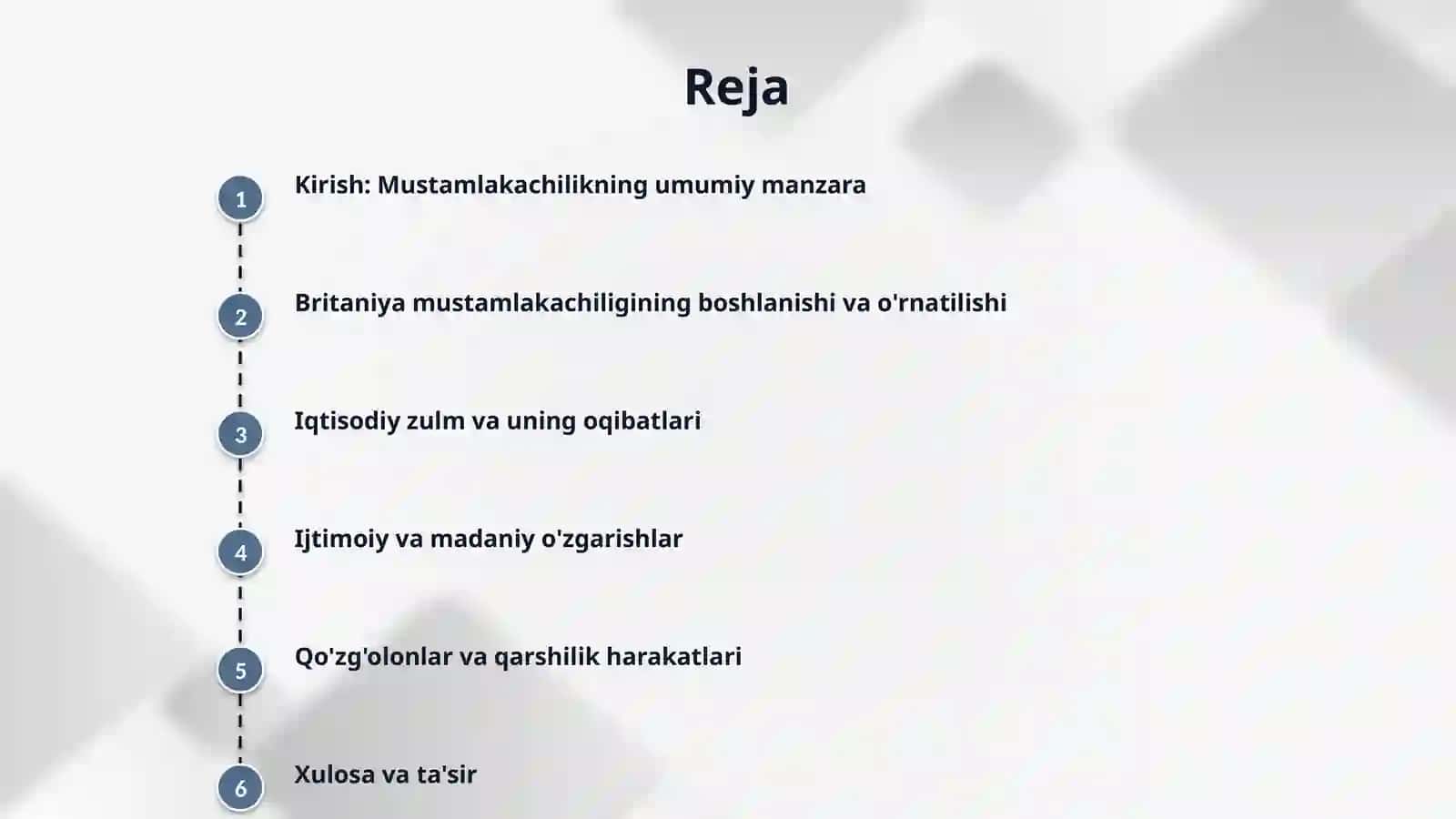 XIX asr I yarmida Hindiston xalqlari mustamlakichilik zulmi ostida 2