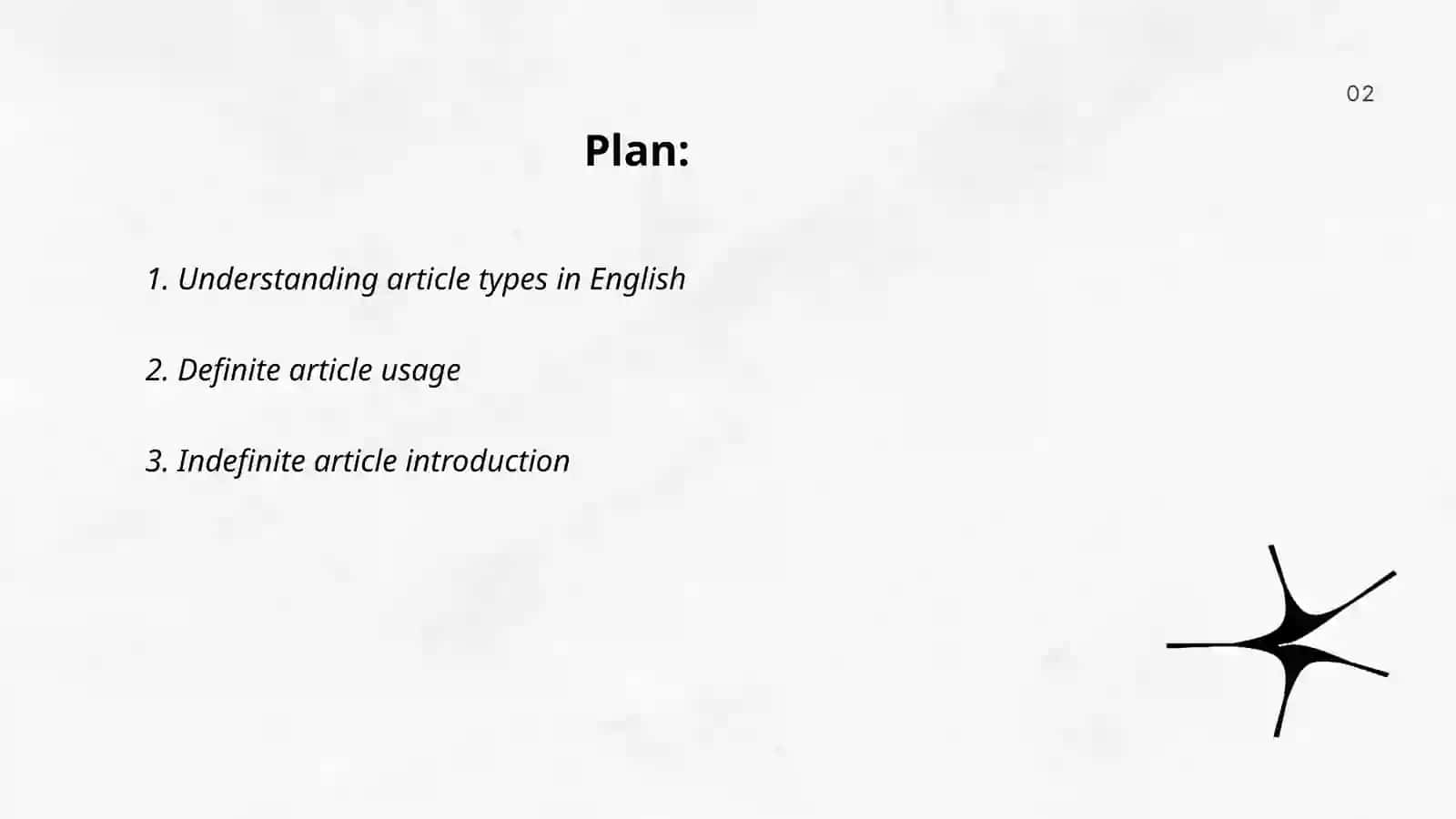 General guidelines for article usege 2