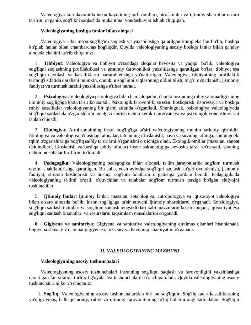 Valeologiya 2