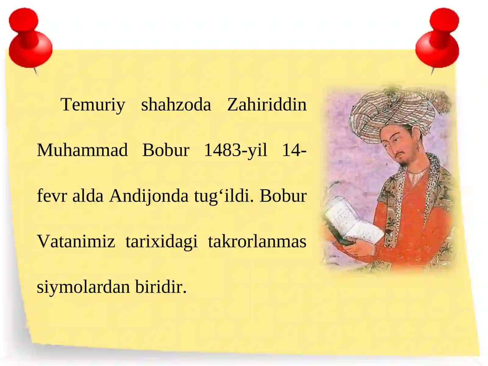 10-sinf Zahiriddin Muhammad Bobur 2