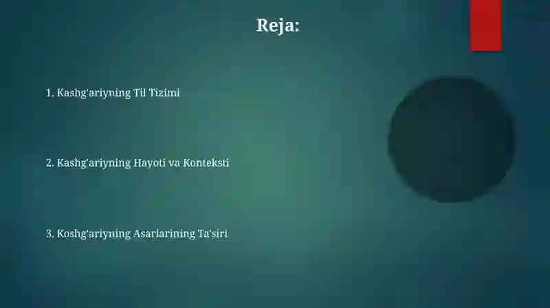 Mahmud Koshg'ariyning lingvistik qarashlari 2