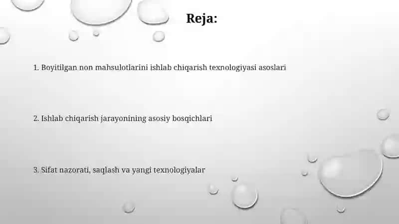 Boyitilgan baton mahsulotlarini ishlab chiqarishning texnologik jarayonlari 2