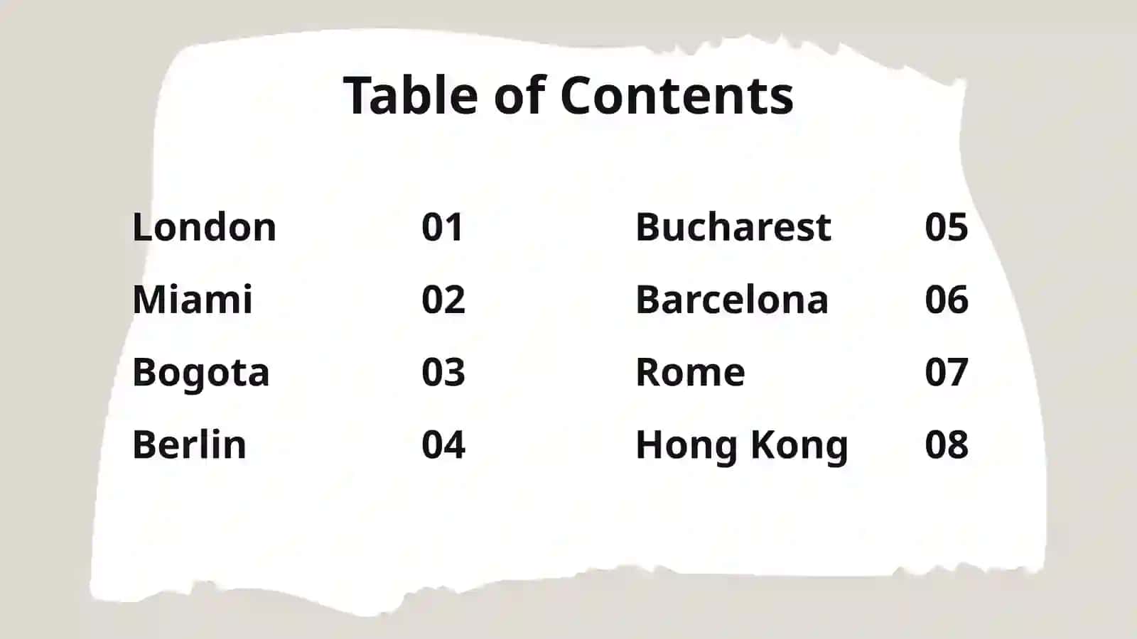 History Presentation Template 2