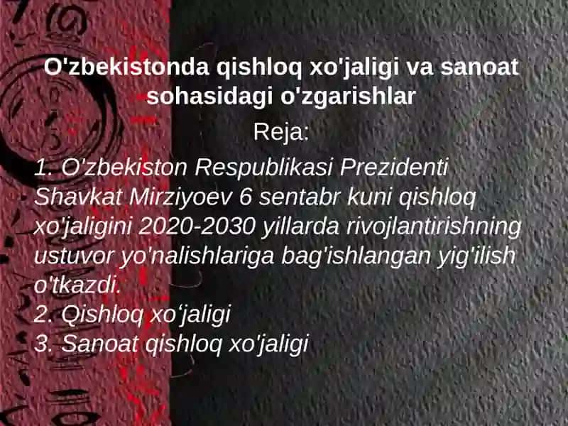 O'zbekistonning eng yangi tarixi fani 2