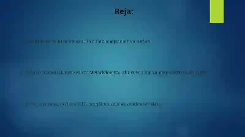 Ta'lim olganlikni tashxis etish. Xalqaro baholash dasturlari 2