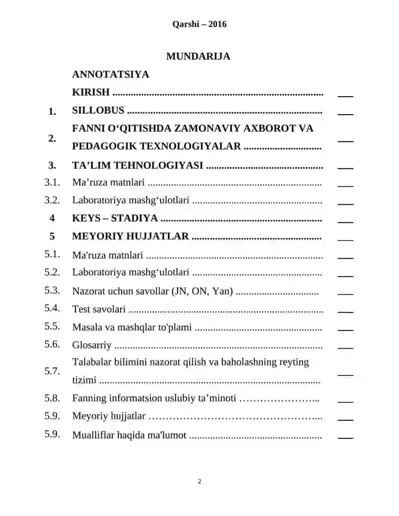 Qishloq xo‘jalik mahsulotlarini saqlash va dastlabki ishlash texnologiyasi 2