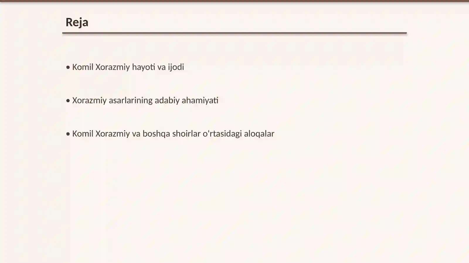 Komil Xorazmiy adabiy merosi 2