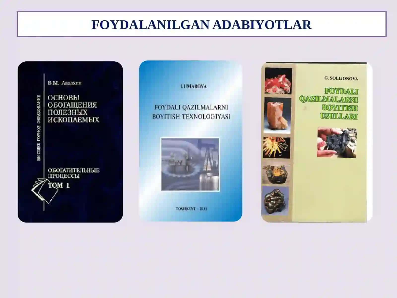 FLOTATSION MASHINALARINING TASNIFI 2