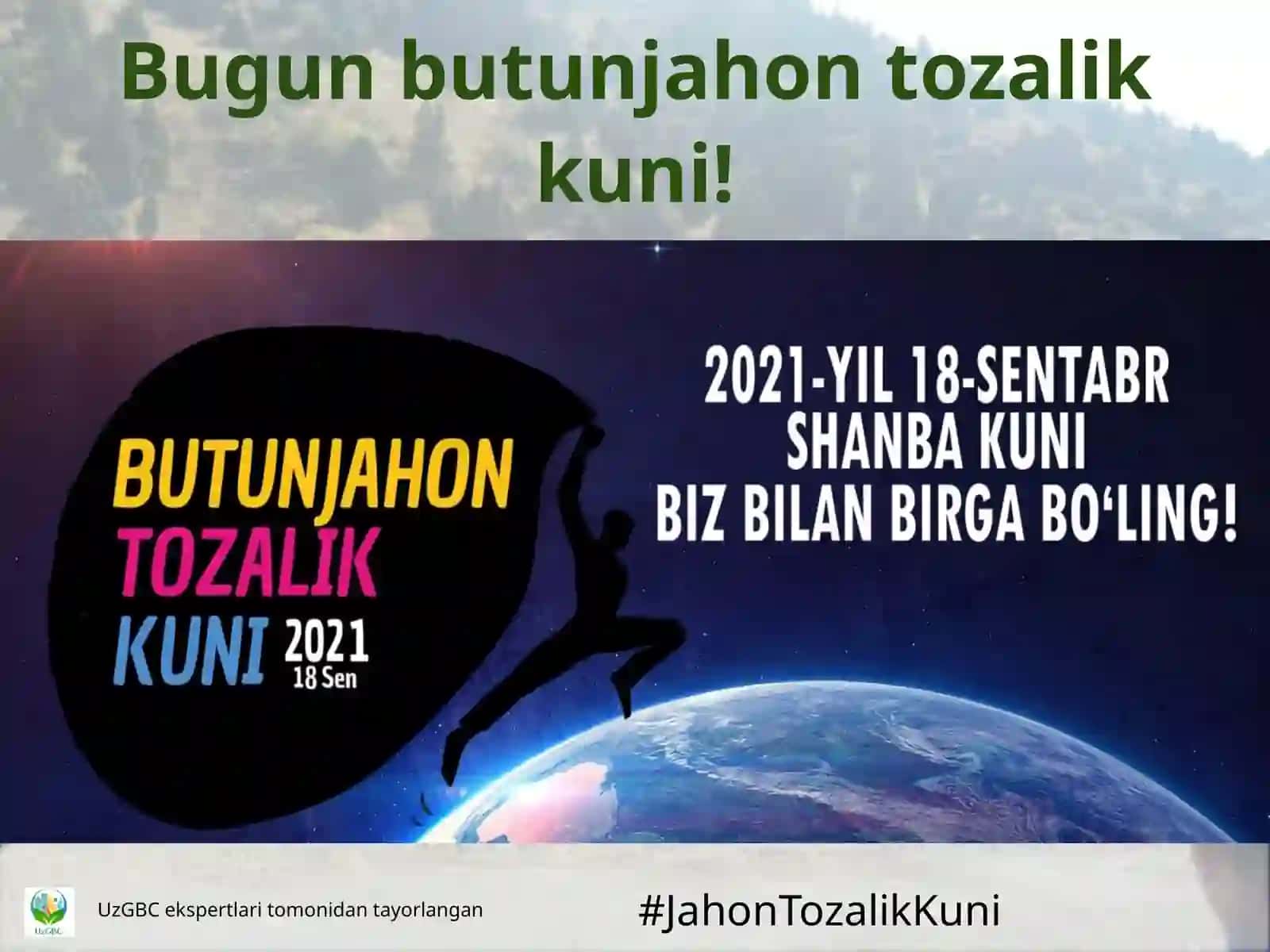 Toshkent shahar «Maxsustrans» davlat unitar korxonasi ko‘magida tayorlangan YASHIL O‘ZBEKISTON UzGBCekspertlari tomonidan 2