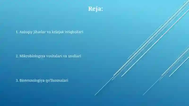 Mikroorganizmlarni gen muhandisligida qo'llanilishi 2