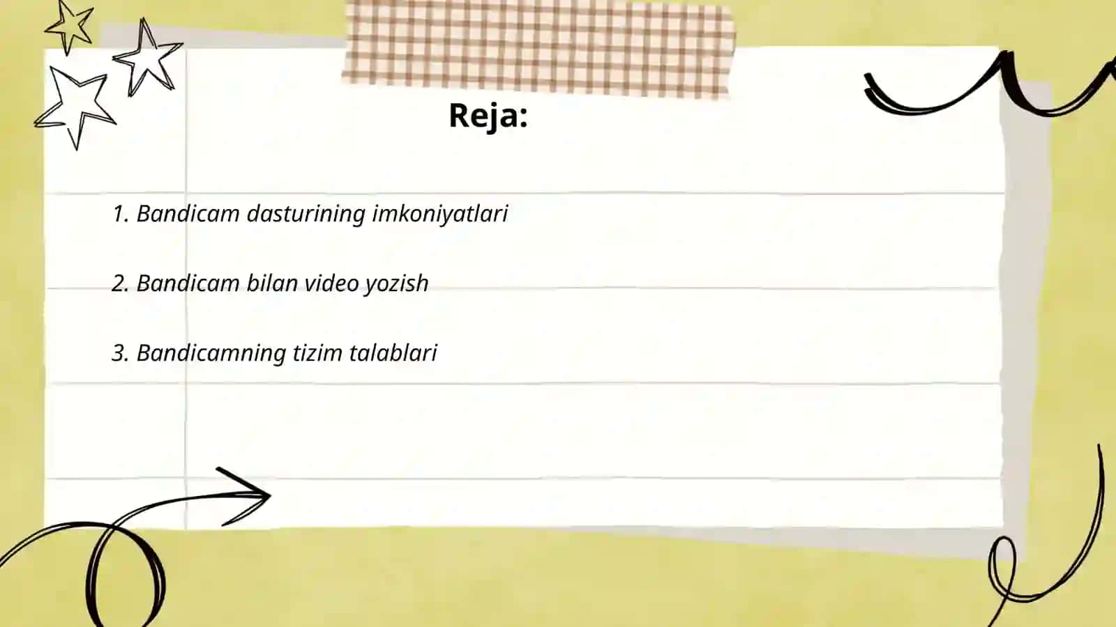 Bandicam dasturi 2