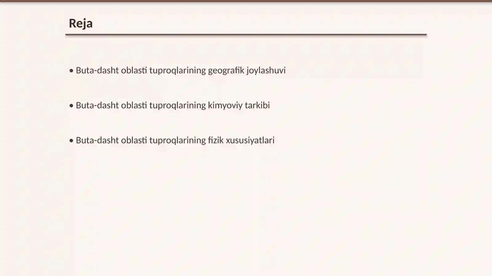 Buta-dasht oblasti tuproqlari 2