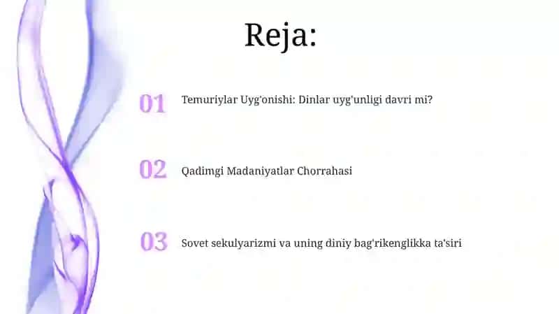 Oʻzbekistonda konfessiyalararo diniy bagʻrikenglikning tarixiy tajribalari 2