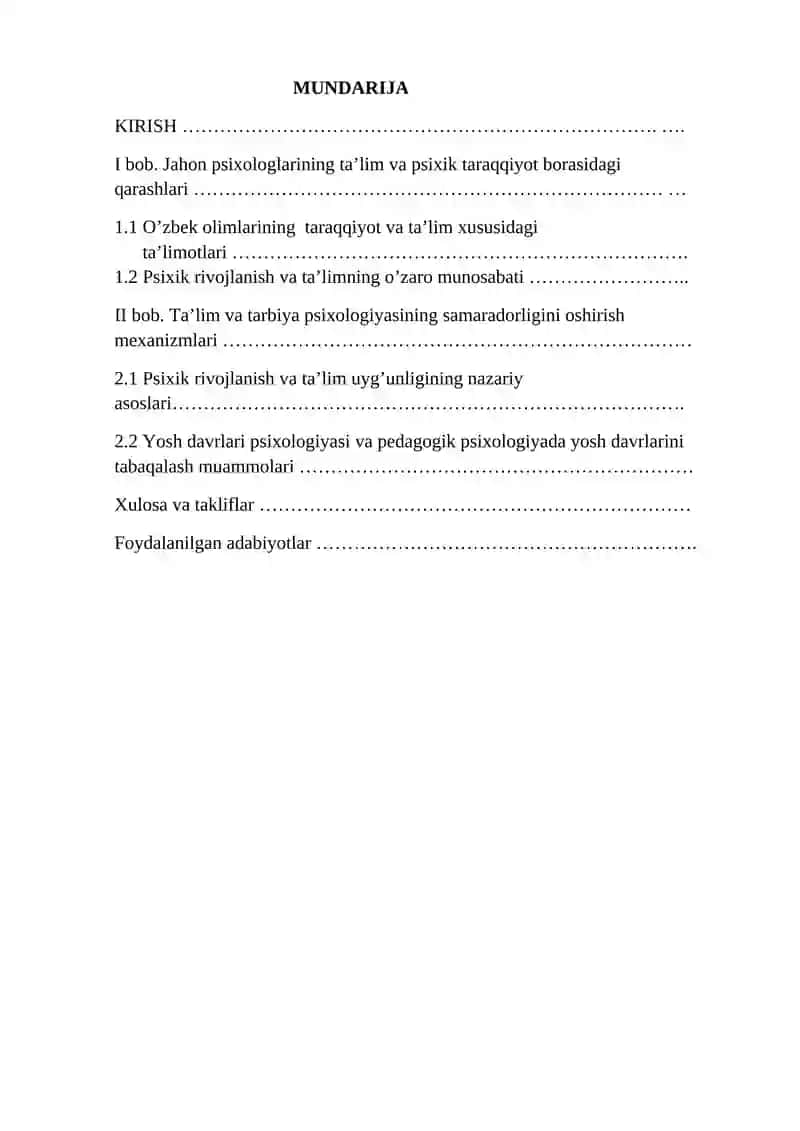 XORIJIY TIL (INGLIZ TILI) TA’LIM YO’NALISHI 2