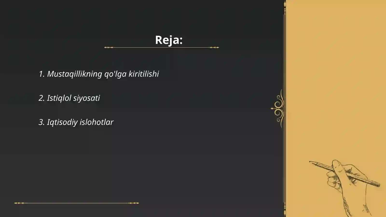 O'zbekistonning o'ziga xos taraqqiyot yo'lini tanlashi 2