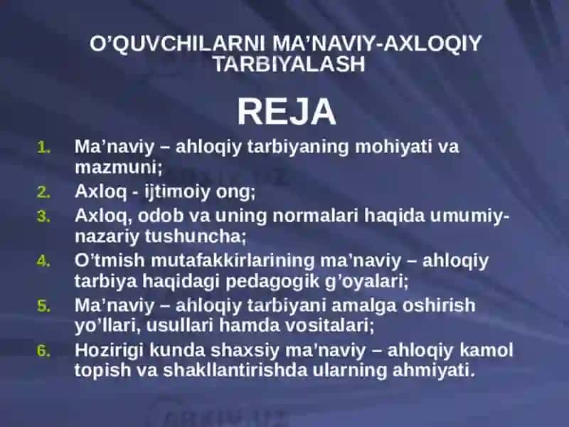 Axloqning umumiy, mintaqaviy va milliy xususiyatlari 2