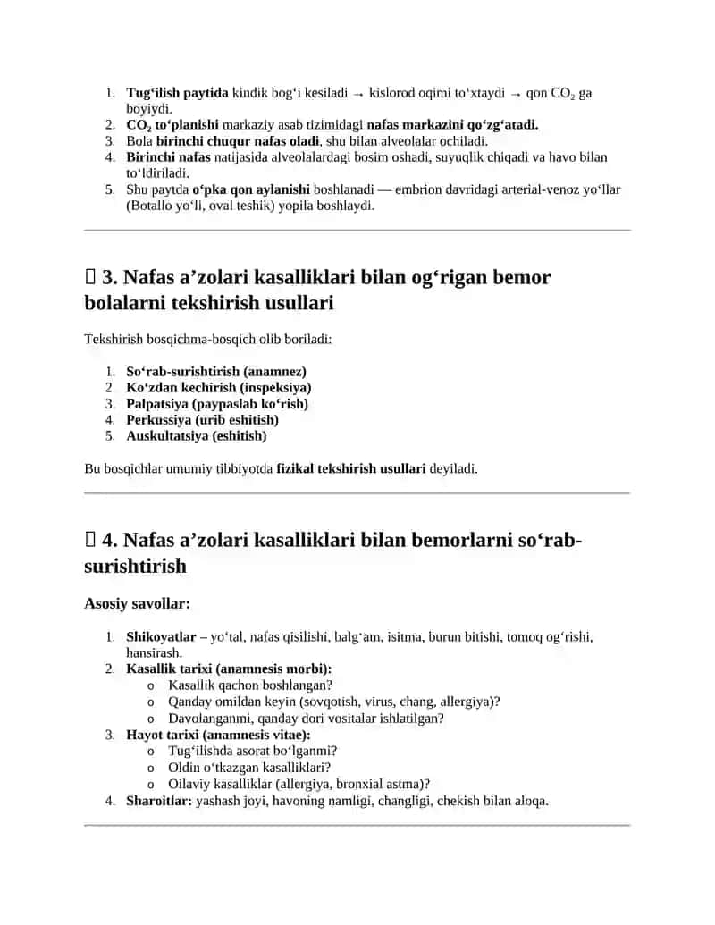 Bolalarda nafas tizimi anatomo-fiziologik xususiyatlari 2
